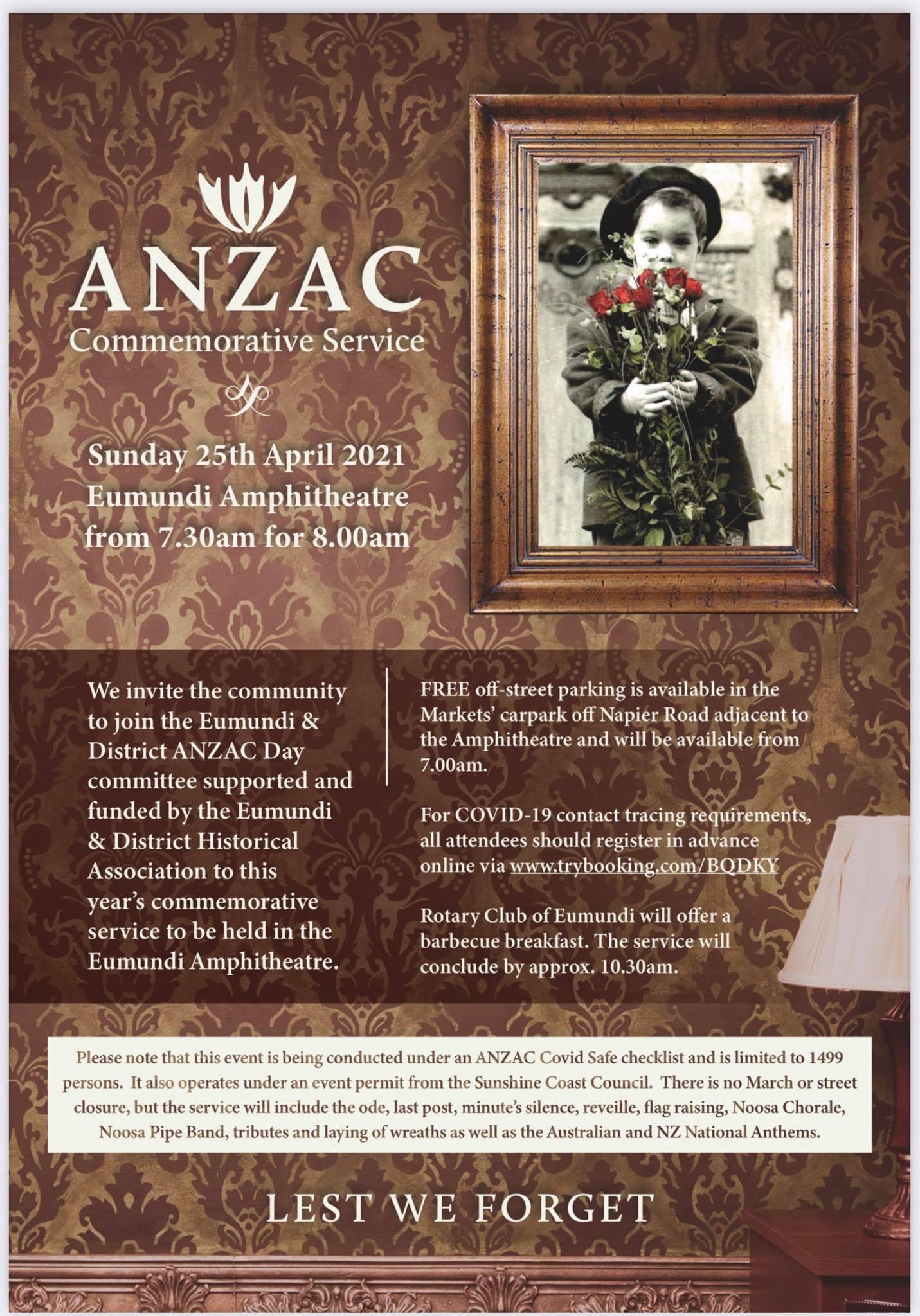 ANZAC DAY 2021 Eumundi & District